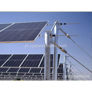 Sistema de montagem solar flexível para instalações na cobertura
